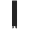 vidaXL Aufbewahrungswagen Schmal Schwarz 48x13x68 cm Produktbild-Vorschau 5