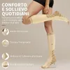 CAMBIVO Calze Compressione Graduata Donna Uomo 3 Paia, Anteprima dell’immagine prodotto 2