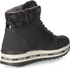 A black high-top sneaker boot with a platform sole. Anteprima dell’immagine prodotto