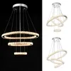 60W LED Kristall Deckenleuchte, Moderne Pendelleuchte Rund Produktbild-Vorschau 9