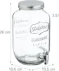 Relaxdays Getränkespender 2er Set, Limobehälter 3,5L, Produktbild-Vorschau 4