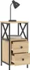 vidaXL Table de chevet chêne Sonoma 34x35,5x70 cm Bois Voir les images du produit 8