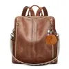 OKWISH Rucksack Laptoprucksack Schulrucksack Lederrucksack Produktbild-Vorschau 5