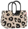 Reisenthel loopshopper L, Beige, Schwarz, Polyester, Produktbild-Vorschau 2