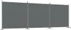 Parawan 3-Panelowy, Antracytowy, 525X180 Cm, Tkanina Podgląd zdjęcia produktu 9