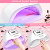 UV LED Nageltrockner, professionelles 150W UV-Nagellicht Produktbild-Vorschau 3