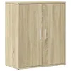 vidaXL Kredens dąb sonoma 60x31x70 cm materiał Podgląd zdjęcia produktu 2