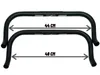 Kierownica Bullhorn Fixie single speed czarna 400 mm Podgląd zdjęcia produktu 3