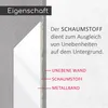 Metallband 100 x 3,5 cm selbstklebend mit Schaumstoff I Produktbild-Vorschau 5
