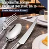 Hammerschlag-Besteckset für 6 Personen, 24 Teile aus 410er Produktbild-Vorschau 2