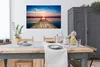 MuchoWow® Poster Steg - Wasser - Sonnenuntergang - Rosa - Produktbild-Vorschau 3