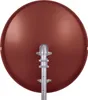 The back of a satellite dish mounted on a pole. Produktbild-Vorschau