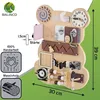 Balinco Motorikboard aus Holz, Interaktives Holzspielzeug Produktbild-Vorschau 7