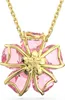 Swarovski Halskette Uni Idyllia Flower Pink Gold‑Tone Produktbild-Vorschau 4