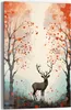 DEQOART Glasbild Echtglas 60x90 cm 'Mystische Begegnung' Produktbild-Vorschau 1