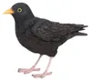 Oiseau décoratif d'extérieur en polyrésine Merle Voir les images du produit 1