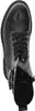 A top-down view of a black patent leather boot. Produktbild-Vorschau