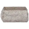vidaXL Lavabo Gris 30x30x13 cm Marbre Voir les images du produit 3