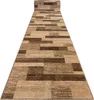 Läufer KARMEL Deski Bretter Nuss 120cm beige 120x930 cm Produktbild-Vorschau 1