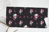 MuchoWow® Mauspad Mousepad Mädchen - Totenkopf - Rosen - Produktbild-Vorschau 6