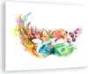 Bilder auf glas - Flagge Karneval Brasilien - 70x50cm - Produktbild-Vorschau 1