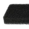A close-up of a black foam filter on a white background. Produktbild-Vorschau