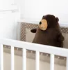 BRAUN Atmungsaktiv 2 TLG. Netzstoff BETTUMRANDUNG Babybett Produktbild-Vorschau 6
