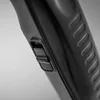 A close-up of a black trimmer, focusing on the switch and textured grip. Produktbild-Vorschau