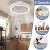 Chytrý stropní ventilátor se světlem a dálkovým ovládáním Náhled obrázku produktu 11