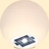 A solar-powered light sphere with a visible solar panel and LED light at the bottom. Produktbild-Vorschau