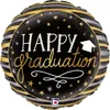 18"/Ø46cm Folienballon "Happy Graduation" Produktbild-Vorschau 1