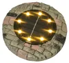 6x LED Solarleuchte Steinoptik warmweiß Gartenleuchte Produktbild-Vorschau 2
