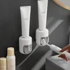 Set mit 2 automatischen Zahnpastaspendern, selbstklebend, Produktbild-Vorschau 4