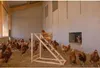 KERBL Kletterturm Schaukel Hühner Spielturm Holz Anteprima dell’immagine prodotto 5