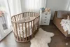 Kinderbett Babybett KOTTO OLIN Farbe Cappuccino + Matratze Produktbild-Vorschau 2