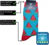 TwoSocks lustige Socken - Melone Socken, Motivsocken für Produktbild-Vorschau 5