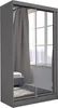 Armoire BEAUTYSOFA avec portes coulissantes DEBRA - Armoire Voir les images du produit 1