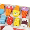 Eisdiele aus Holz für Rollenspiele Eisladen Eiscreme Set Produktbild-Vorschau 8