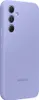 A close-up, angled view of the back of a purple Samsung phone case. Podgląd zdjęcia produktu