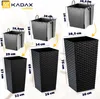 KADAX sada ratanových květináčů "Pesaro", plastový Náhled obrázku produktu 2