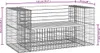[Home] Gartenbank aus Gabionen 143x71x65,5 cm Massivholz Produktbild-Vorschau 8