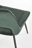 Halmar Essensstuhl K404 - dunkelgrün / schwarz Produktbild-Vorschau 8