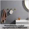 DEKAZIA® Zestaw 4 Haki Złote – Garderoba, wieszaki na Podgląd zdjęcia produktu 7