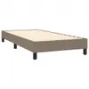 Boxspringbett mit Matratze & LED Taupe 100x200 cm Stoff Produktbild-Vorschau 5