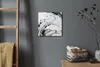 Coloray Uhr auf Leinwand 30x30 cm Wand Uhr Dekoration Produktbild-Vorschau 4
