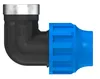 Kirchhoff Verbindungswinkel 90°,  32 mm x 1"IG für HDPE Produktbild-Vorschau 2
