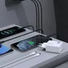 Dudao A29 65W Caricabatterie Gan 2 X Usb-C + 1 X Usb-A - Anteprima dell’immagine prodotto 4