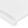 The Living Store Kopfteile 4 Stk. Weiß 100x5x78/88 cm Produktbild-Vorschau 5