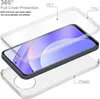 Cadorabo Hülle für Xiaomi Mi 10T LITE in TRANSPARENT 360° Produktbild-Vorschau 2