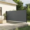 Seitenmarkise Ausziehbar Anthrazit 160x600 cm Produktbild-Vorschau 2